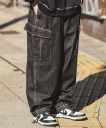 デニム イージー カーゴパンツ