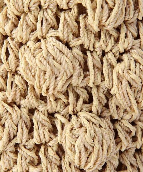 BEAUTY&YOUTH UNITED ARROWS（ビューティーアンドユースユナイテッドアローズ）の「BYSF ペーパー POCO ドローストリングバッグ◆（ショルダーバッグ・レディース・ナチュラル/ネイビー・フリー）」の7枚目の写真