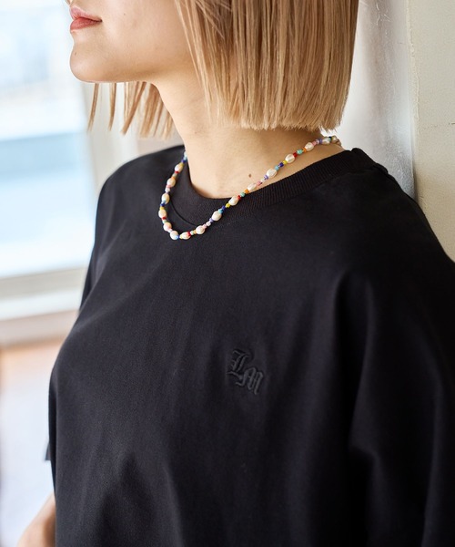 PBLIM（ページボーイリム）の「PAGEBOYLIM/パールミックスネックレス（ネックレス・レディース・アイボリー・FREE）」の4枚目の写真