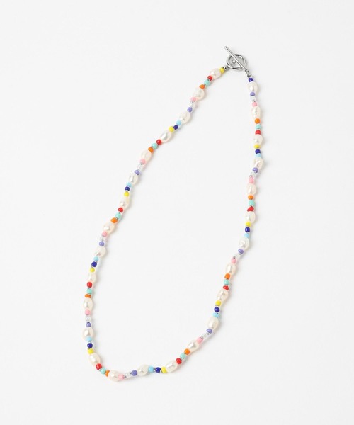 PBLIM（ページボーイリム）の「PAGEBOYLIM/パールミックスネックレス（ネックレス・レディース・アイボリー・FREE）」の7枚目の写真