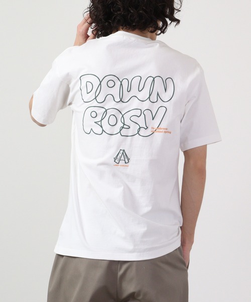 FUNALIVE(ファンアライブ)の「ロゴ半袖Tシャツ(Tシャツ/カットソー・メンズ・ネイビー/ホワイト系7/カーキ系/グリーン/ブラック系1/ベージュ系/ベージュ系2/ブラウン/ホワイト系/ブラウン系1/クリーム/ブラック系2/ブラック系4/ベージュ系1/アイボリー系/ブラック/ベージュ系3/ホワイト系4/ブラウン系/ブラウン系2/ホワイト系1/ホワイト系2/ブラック系/ホワイト系6/ネイビー系/カーキ/ホワイト系3/ホワイト系5/ホワイト/ベージュ/ブラック系3/グリーン系・L/M)」の4枚目の写真