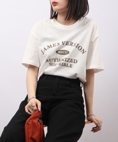 FUNALIVE(ファンアライブ)の「ロゴ半袖Tシャツ(Tシャツ/カットソー・メンズ・ネイビー/ホワイト系7/カーキ系/グリーン/ブラック系1/ベージュ系/ベージュ系2/ブラウン/ホワイト系/ブラウン系1/クリーム/ブラック系2/ブラック系4/ベージュ系1/アイボリー系/ブラック/ベージュ系3/ホワイト系4/ブラウン系/ブラウン系2/ホワイト系1/ホワイト系2/ブラック系/ホワイト系6/ネイビー系/カーキ/ホワイト系3/ホワイト系5/ホワイト/ベージュ/ブラック系3/グリーン系・L/M)」の7枚目の写真