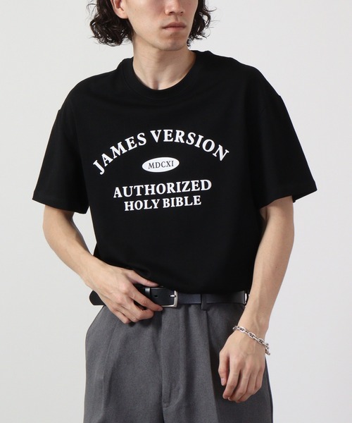 FUNALIVE(ファンアライブ)の「ロゴ半袖Tシャツ(Tシャツ/カットソー・メンズ・ネイビー/ホワイト系7/カーキ系/グリーン/ブラック系1/ベージュ系/ベージュ系2/ブラウン/ホワイト系/ブラウン系1/クリーム/ブラック系2/ブラック系4/ベージュ系1/アイボリー系/ブラック/ベージュ系3/ホワイト系4/ブラウン系/ブラウン系2/ホワイト系1/ホワイト系2/ブラック系/ホワイト系6/ネイビー系/カーキ/ホワイト系3/ホワイト系5/ホワイト/ベージュ/ブラック系3/グリーン系・L/M)」の14枚目の写真