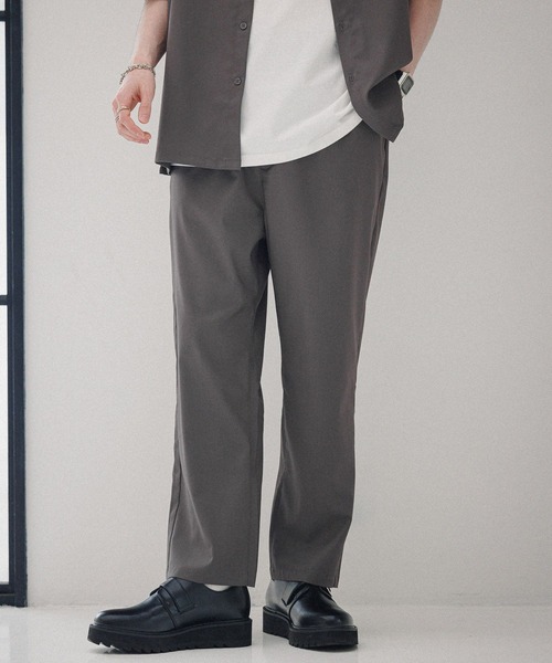 RAGEBLUE（レイジブルー）の「【SET-UP/セットアップ】バンドカラーシャツ×イージースラックスパンツ（シャツ/ブラウス・メンズ・ブラック/ブラウン/グレー・MEDIUM/LARGE）」の21枚目の写真