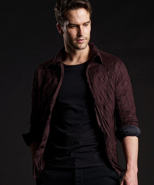 ms5322-wrinkle wool shirt リンクルウールシャツ