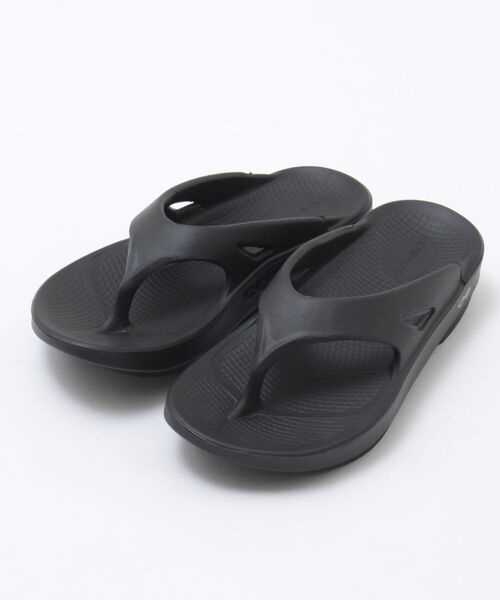Oofos ウーホス　ブラック トングサンダル　27㎝ 楽天市場】oofos サンダル ブラック 27の通販