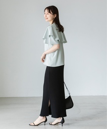 Noble（ノーブル）の「○《追加》ケープフリルブラウス 2（シャツ