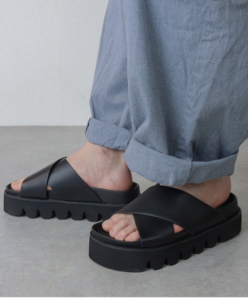 【セール】LOVEHUNTER / ハイソールスラッシュサンダル(1967) ハイソールクロスサンダル (1968)（サンダル）｜LOVEHUNTER（ラブハンター） 5,224円