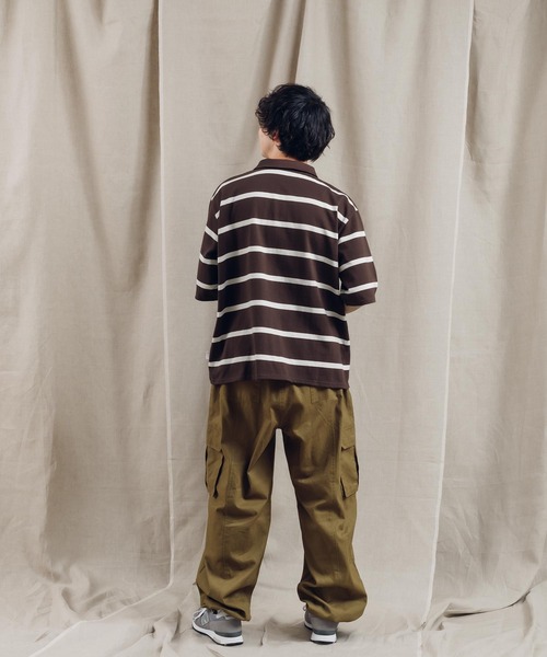 MUHET(ミュエータ)の「ハーフジップTシャツ(Tシャツ/カットソー・レディース・杢グレー/ネイビー/マスタード/ブラウン/レッド系その他・X-LARGE/MEDIUM)」の21枚目の写真