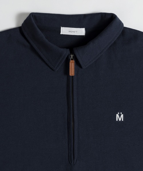 MUHET(ミュエータ)の「ハーフジップTシャツ(Tシャツ/カットソー・レディース・杢グレー/ネイビー/マスタード/ブラウン/レッド系その他・X-LARGE/MEDIUM)」の22枚目の写真
