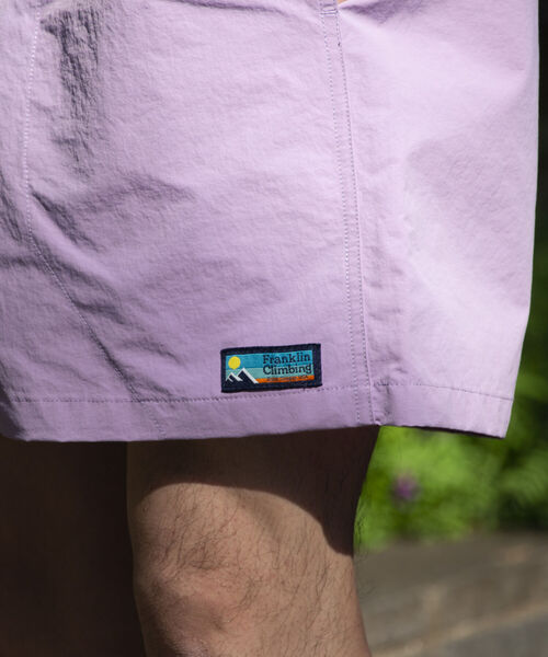 Franklin Climbing（フランクリンクライミング）の「【Franklin Climbing】水陸両用マウンテンバギーズショートパンツ（その他パンツ・メンズ・サックスブルー/イエロー/ブラック/ライトパープル/ネイビー・S/L/M）」の10枚目の写真