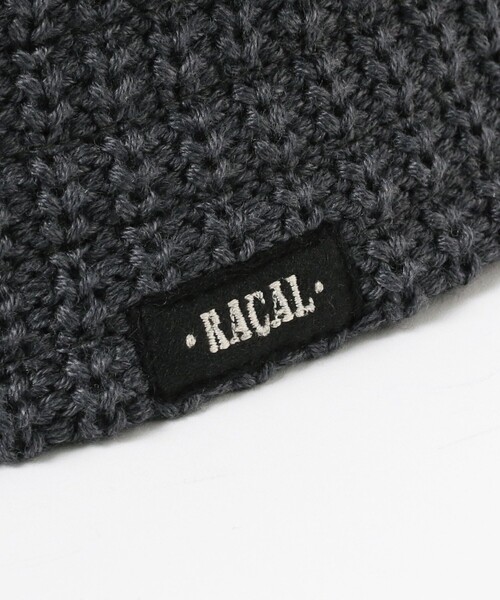 Ray BEAMS（レイビームス）の「RACAL / ニット バケットハット（ハット・レディース・ブラック/パープル/ベージュ/チャコールグレー・ONE SIZE）」の8枚目の写真