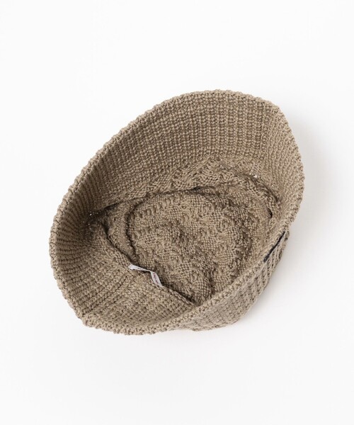 Ray BEAMS（レイビームス）の「RACAL / ニット バケットハット（ハット・レディース・ブラック/パープル/ベージュ/チャコールグレー・ONE SIZE）」の14枚目の写真