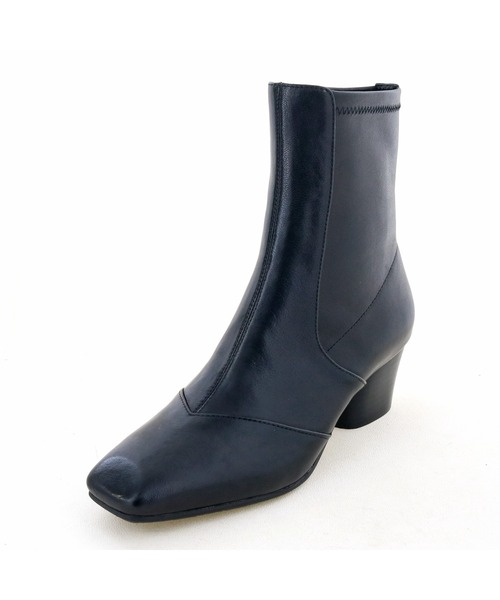 cava cava（サヴァサヴァ）の「防滑｜ストレッチショートブーツ　7420147（ブーツ・レディース・ブラック/ダークブラウン・23.0cm/22.5cm/24.0cm/24.5cm/23.5cm）」の9枚目の写真