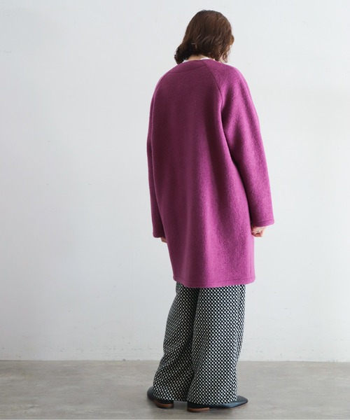 zucca パープルニットコート 1990年代 NOMBRE IMPAIR（ノンブルアンペール）の「スライバーニット ミドル