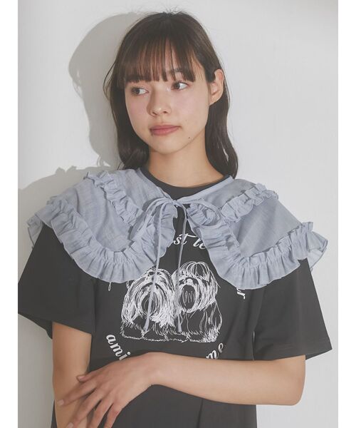merry jenny（メリージェニー）の「ビッグフリルカラー（付け襟）」 - WEAR