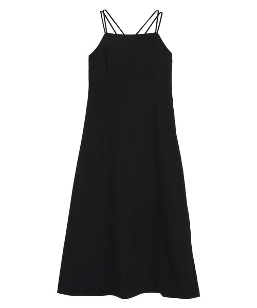 titivate（ティティベイト）の「バックシャンキャミソールワンピース（ワンピース・レディース・ブラック/オリーブ/アイボリー・S/M/PS(XS－S)）」の5枚目の写真
