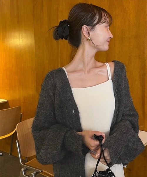 titivate（ティティベイト）の「バックシャンキャミソールワンピース（ワンピース・レディース・ブラック/オリーブ/アイボリー・S/M/PS(XS－S)）」の8枚目の写真