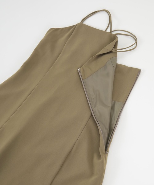 titivate（ティティベイト）の「バックシャンキャミソールワンピース（ワンピース・レディース・ブラック/オリーブ/アイボリー・S/M/PS(XS－S)）」の18枚目の写真
