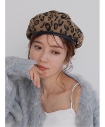 JUMELLE（ジュメロ）の「leopard beret（ハンチング/ベレー帽）」 - WEAR