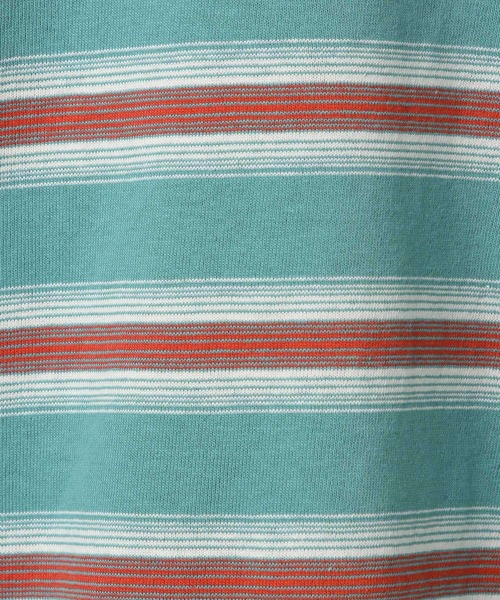 FRUIT OF THE LOOM（フルーツオブザルーム）の「【Fruit Of The Loom】別注マルチボーダーTシャツ（KIDS）（Tシャツ/カットソー・キッズ・アイボリー/レッド/ブルー・110cm/120cm/130cm/140cm）」の15枚目の写真