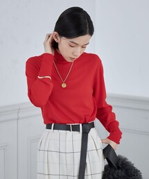 NOLLEY’S | ＜飯豊まりえさん着用＞《手洗い可能》エタニティアンチピリングハイネックプルオーバーニット(ニット/セーター)