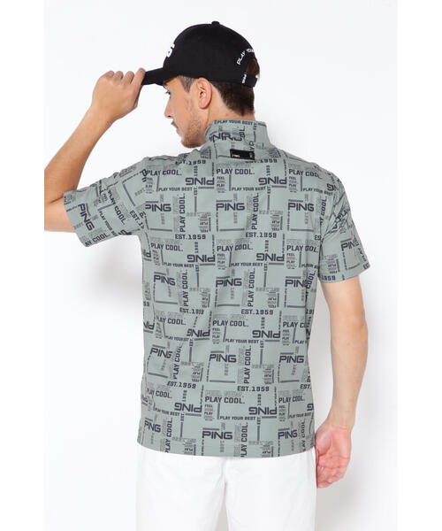 新品！PING APPARELクールマックスエコメイド ドビーブルゾン GOLD セール】【PING APPAREL】クールマックスエコドビーブルゾン