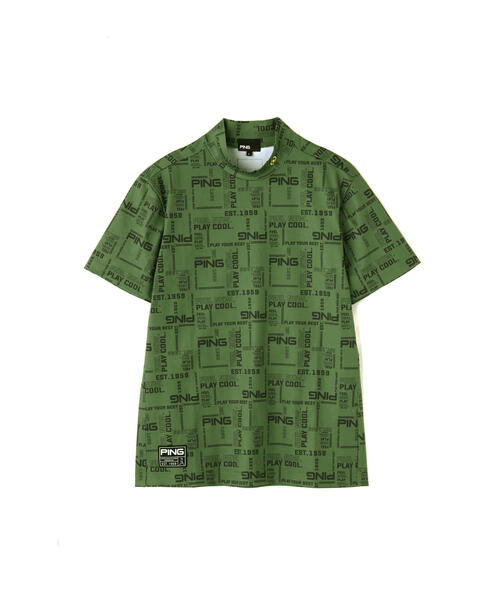 新品！PING APPARELクールマックスエコメイド ドビーブルゾン GOLD PING APPAREL｜クールマックスエコメイド ドビーブルゾン <GOLD