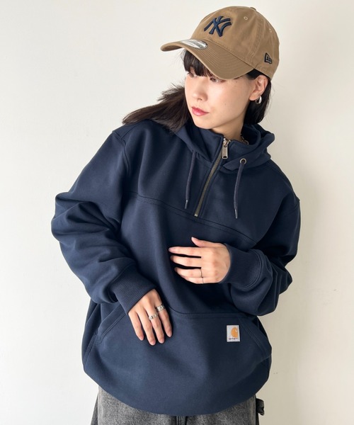 セール】Carhartt(カーハート)/ハーフジップ フーディー