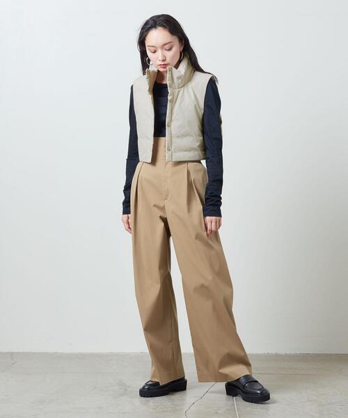 MARW UNITED ARROWS＞パディング ショートベスト