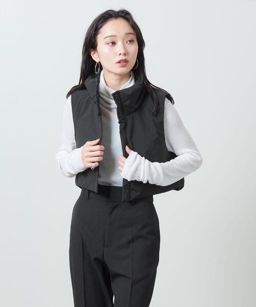 MARW UNITED ARROWS＞パディング ショートベスト