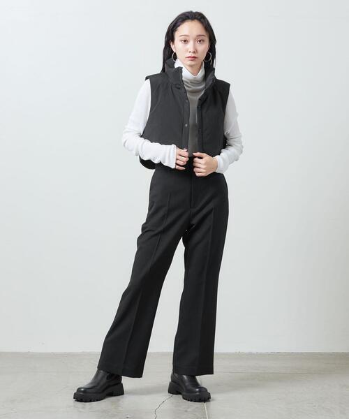 MARW UNITED ARROWS(マルゥ ユナイテッドアローズ)の「<MARW UNITED ARROWS>パディング ショートベスト(ベスト・レディース・ブラック/オフホワイト・FREE)」の22枚目の写真