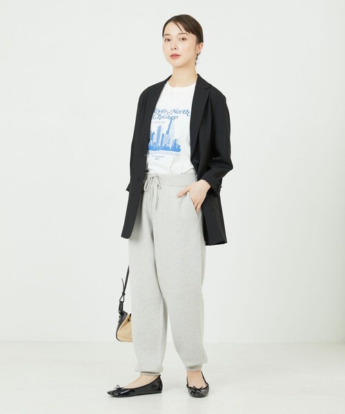 FREAK'S STORE(フリークスストア)の「限定展開 ニット ジョガー イージーパンツ(その他パンツ・レディース・ブルー/レッド/ライトグレー/ダークブラウン/ナチュラル/ブラック/イエロー/ベージュ/グレー/グリーン・LARGE/SMALL/MEDIUM)」の15枚目の写真