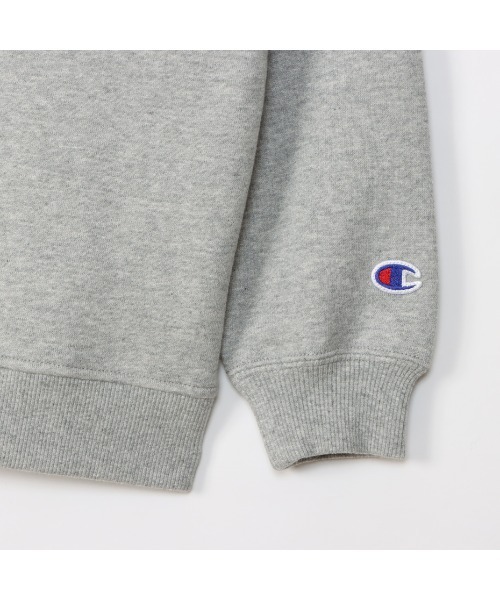 Champion（チャンピオン）の「CHAMPION/チャンピオン キッズ スウェット MUJICK-Y004（スウェット・キッズ・ブラック/グレー/ホワイト/グリーン・110cm/120cm/130cm/140cm/150cm/160cm/100cm）」の5枚目の写真
