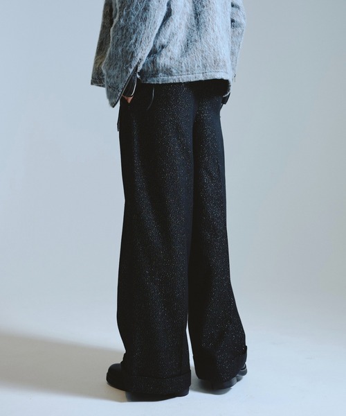 2tuck wide baggy slacks / 2タックワイドバギーフレア