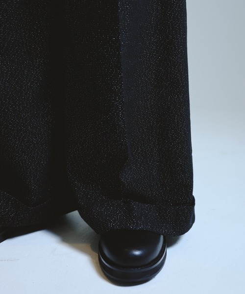 2tuck wide baggy slacks / 2タックワイドバギーフレアスラックス