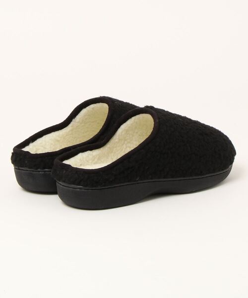 salle de bal（サルデバル）の「polka polka / ポルカポルカ モコモコボアシューズ mokomokoSHOES SDI（スリッポン・レディース・ベージュ/カーキ/ブラック・L/M）」の7枚目の写真