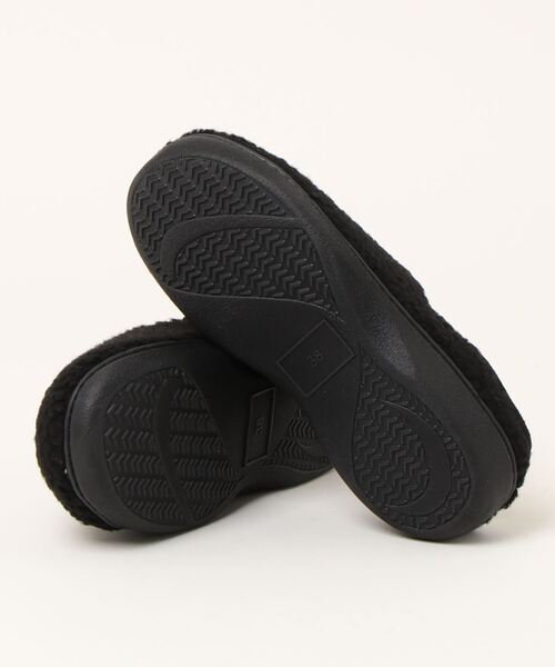 salle de bal（サルデバル）の「polka polka / ポルカポルカ モコモコボアシューズ mokomokoSHOES SDI（スリッポン・レディース・ベージュ/カーキ/ブラック・L/M）」の8枚目の写真