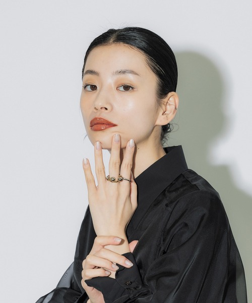 UNITED TOKYO（ユナイテッドトウキョウ）の「【WEB限定】ダブルボールトリオリング（リング・レディース・その他2・FREE）」の6枚目の写真