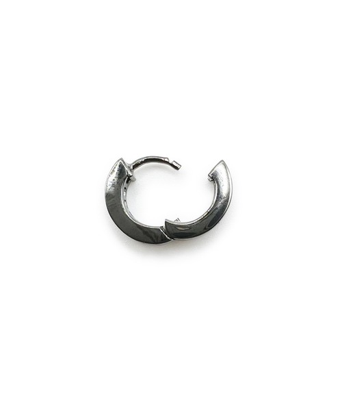 THEATER(シアター)の「THEATER シアター ブラックストーンフラットクリッカピアス(ピアス(片耳用)・レディース・ブラック・FREE)」の5枚目の写真