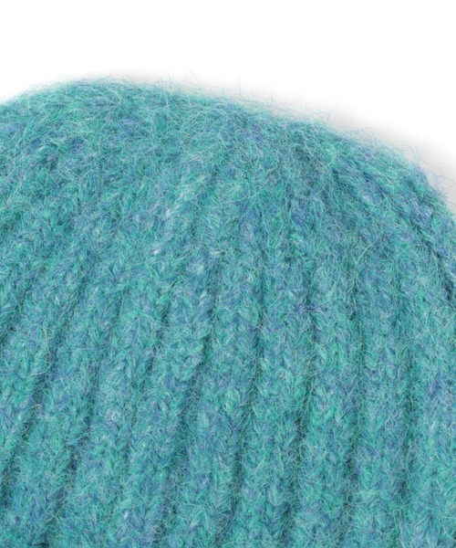 niko and...（ニコアンド）の「オリジナルシャギーニットワッチ（ニットキャップ/ビーニー・レディース・ベージュ/パープル/ブルー/モカ・FREE）」の6枚目の写真