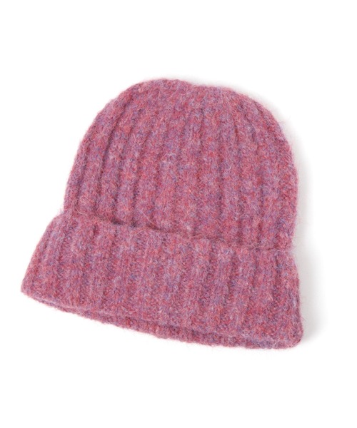 niko and...（ニコアンド）の「オリジナルシャギーニットワッチ（ニットキャップ/ビーニー・レディース・ベージュ/パープル/ブルー/モカ・FREE）」の14枚目の写真