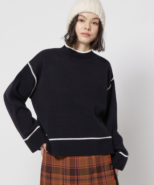 niko and...（ニコアンド）の「オリジナルシャギーニットワッチ（ニットキャップ/ビーニー・レディース・ベージュ/パープル/ブルー/モカ・FREE）」の21枚目の写真