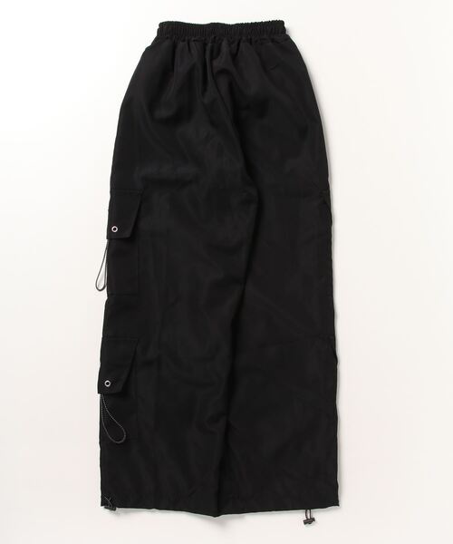 .KOM(ドットコム)の「『.KOM/ドットケーオーエム』メニーポケットカーゴパンツ【Y】【CN】(カーゴパンツ・レディース・ブラック・L/M)」の5枚目の写真