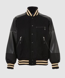 超希少 SWAGGER ウールxレザー スタジャン phenomenon 超希少 SWAGGER ウールxレザー スタジャン phenomenon