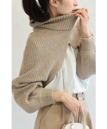 cawaii（カワイイ）の「ショート丈ボレロニットとベーシックシャツ2点セット（ニット/セーター）」