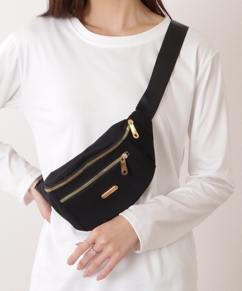 Lace Ladies(レースレディース)の「ビッグ シルエット ベーシック クルーネック 長袖 プルオーバー(Tシャツ/カットソー・レディース・ブラック/ホワイト・M/XL)」の2枚目の写真