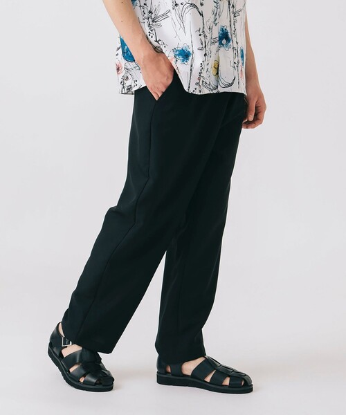 BEAMS HEART(ビームスハート)の「アンクル ワイド イージーパンツ(吸水速乾・ウォッシャブル)(その他パンツ・メンズ・チャコールグレー/ナチュラル/ブラック・LARGE/MEDIUM/SMALL)」の20枚目の写真