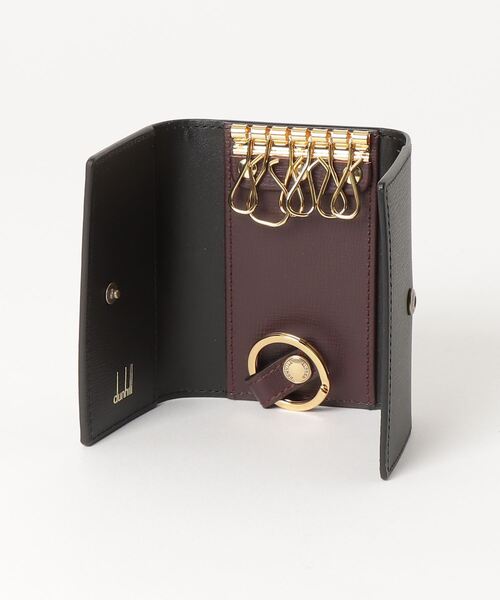 セール】【DUNHILL/ダンヒル】本革 メタルロゴ キーケース（キーケース