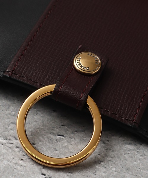 セール】【DUNHILL/ダンヒル】本革 メタルロゴ キーケース（キーケース